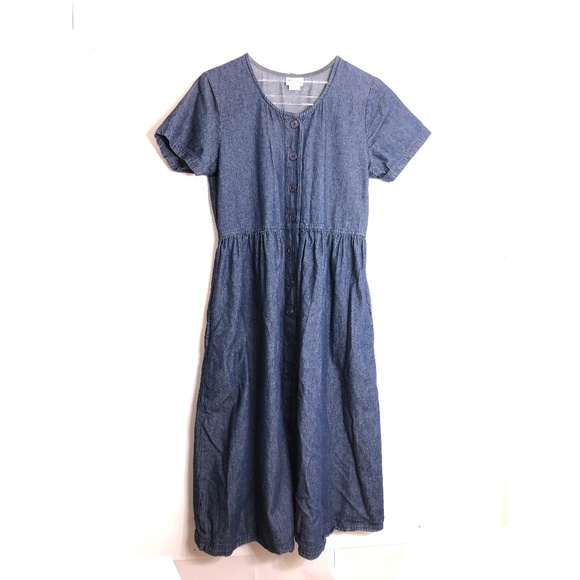 sweetheart denim dress